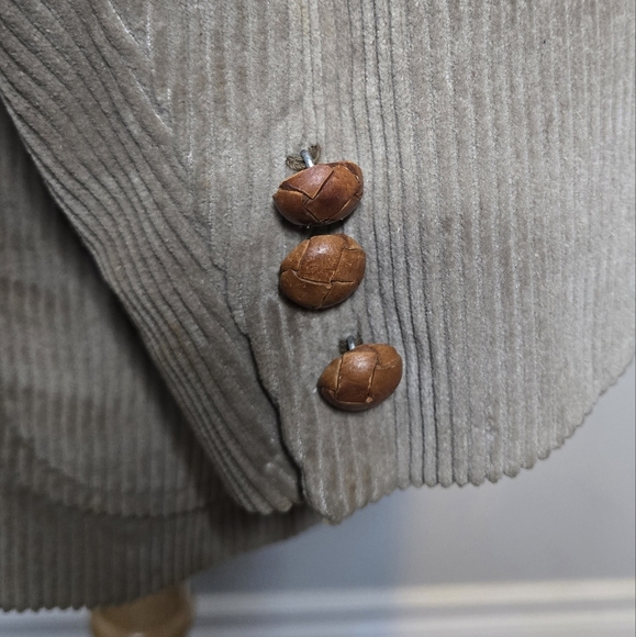 Vtg 1970s Woodward’s “A Man’s World” Made in Canada Corduroy Blazer Size 46 - Picture 14 of 14